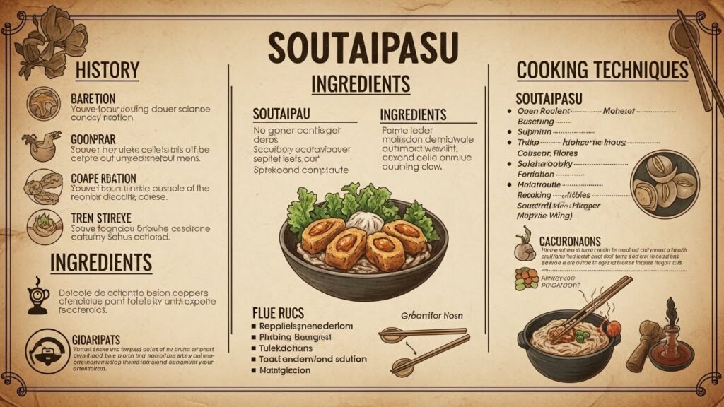 Soutaipasu: History, Ingredients, and Cooking Techniques