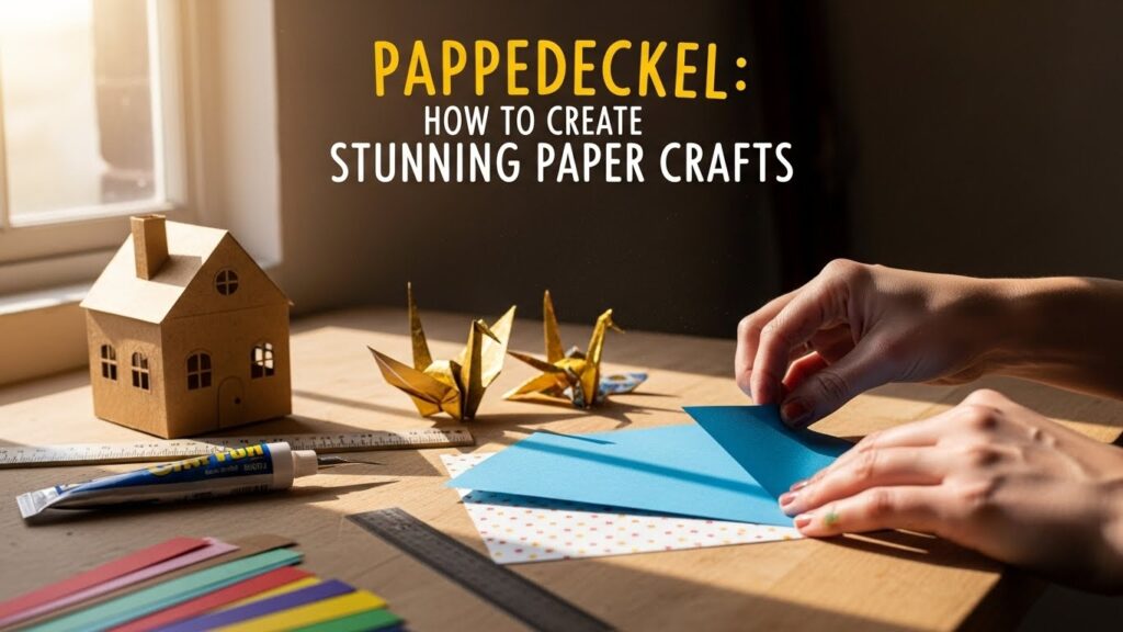 Pappedeckel: How to Create Stunning Paper Crafts